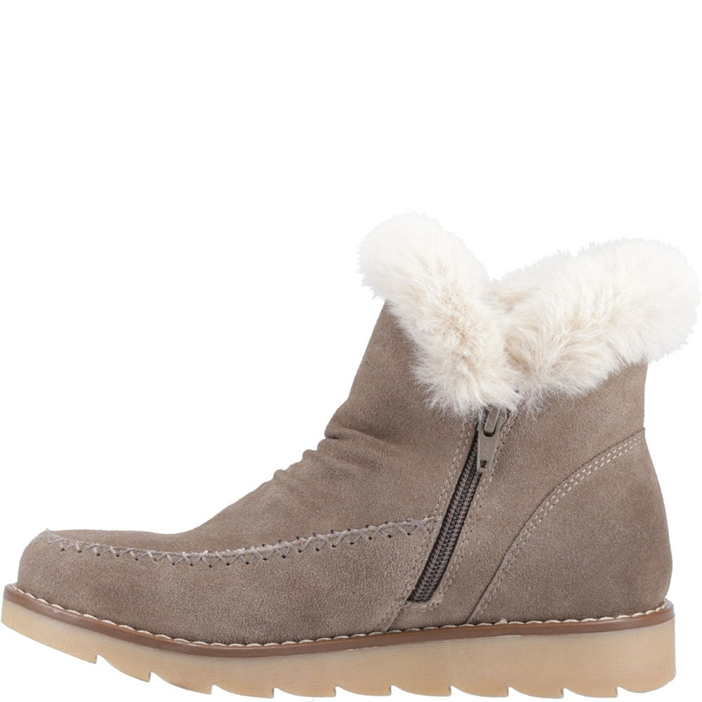 Ladies Mid Boot Taupe Hush Puppies Moira Mid Boot