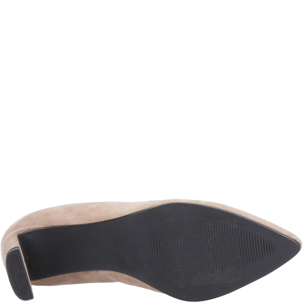 Court Ladies Shoes Mocha Hush Puppies Olivia Court Shoes