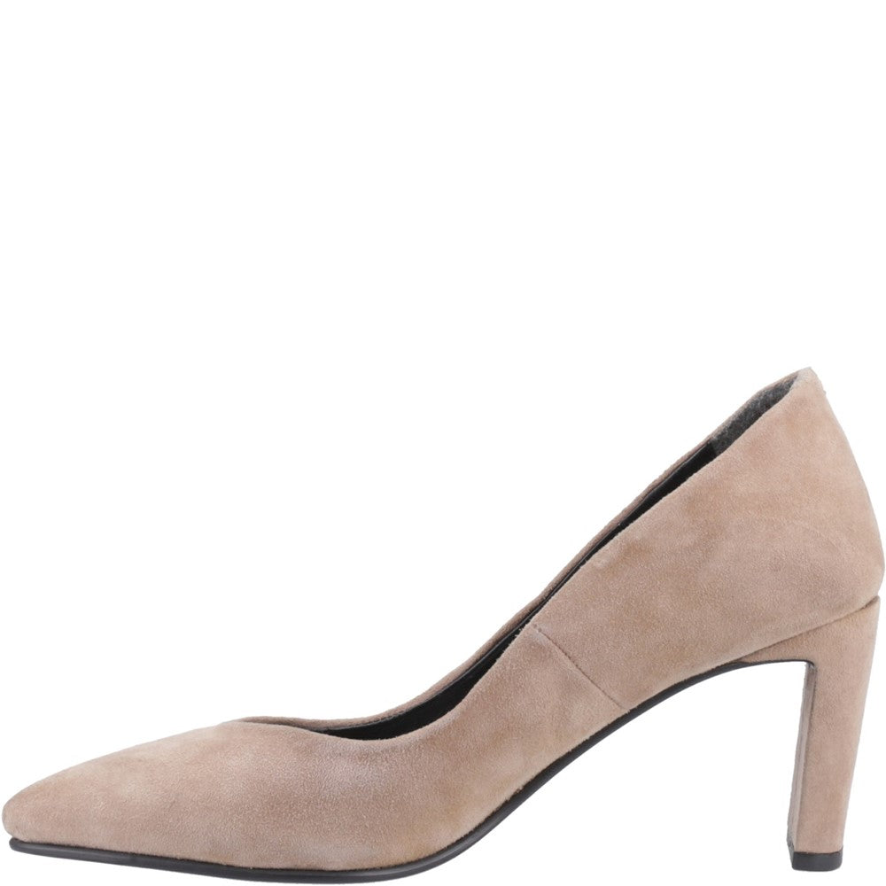 Court Ladies Shoes Mocha Hush Puppies Olivia Court Shoes