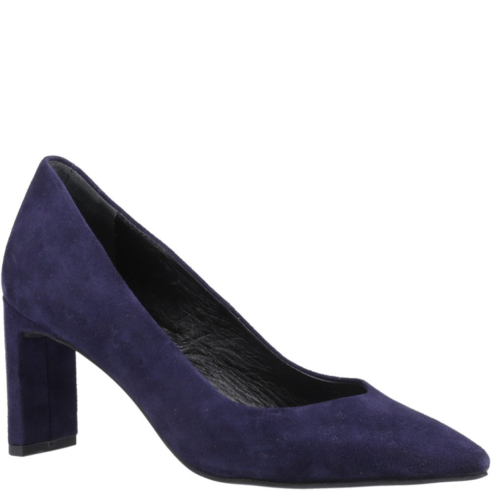 Court Ladies Shoes Navy Hush Puppies Olivia Court Shoes