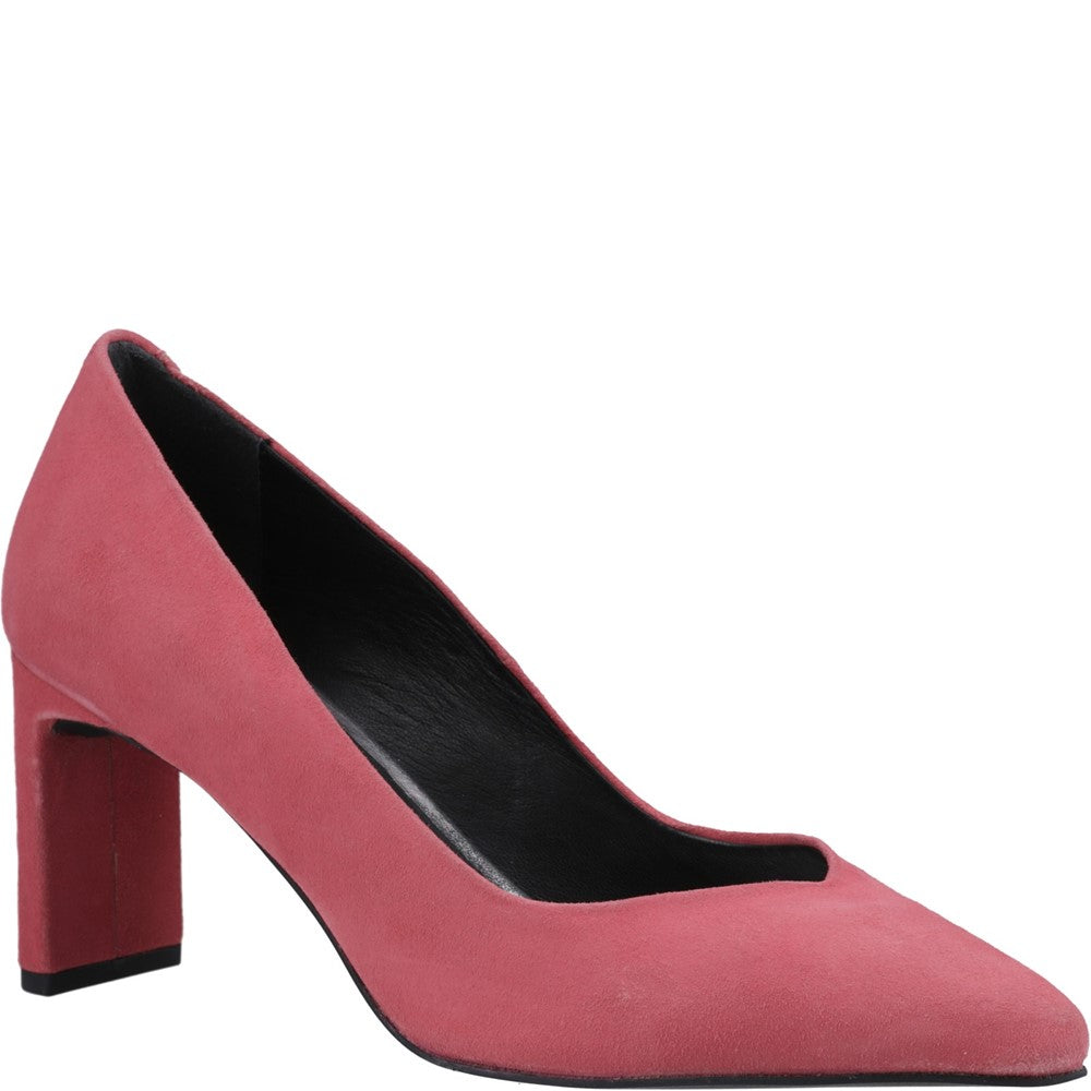 Court Ladies Shoes Coral Hush Puppies Olivia Court Shoes