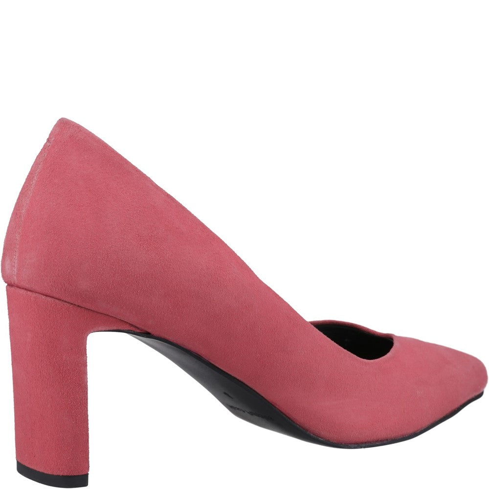 Court Ladies Shoes Coral Hush Puppies Olivia Court Shoes