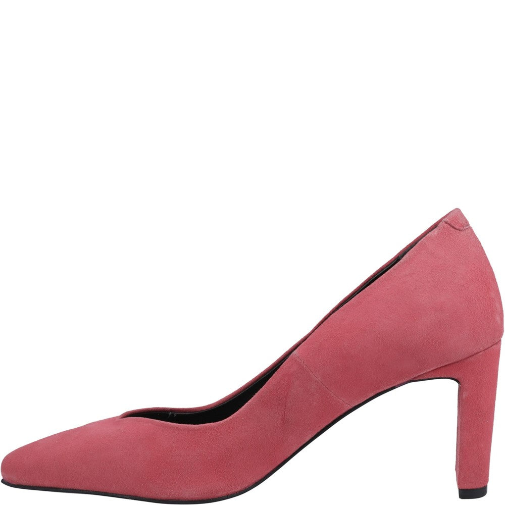 Court Ladies Shoes Coral Hush Puppies Olivia Court Shoes