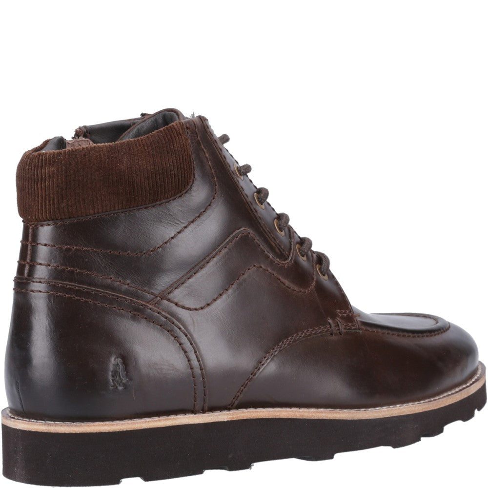 Mens Formal Boots Brown Hush Puppies Kenneth Boots