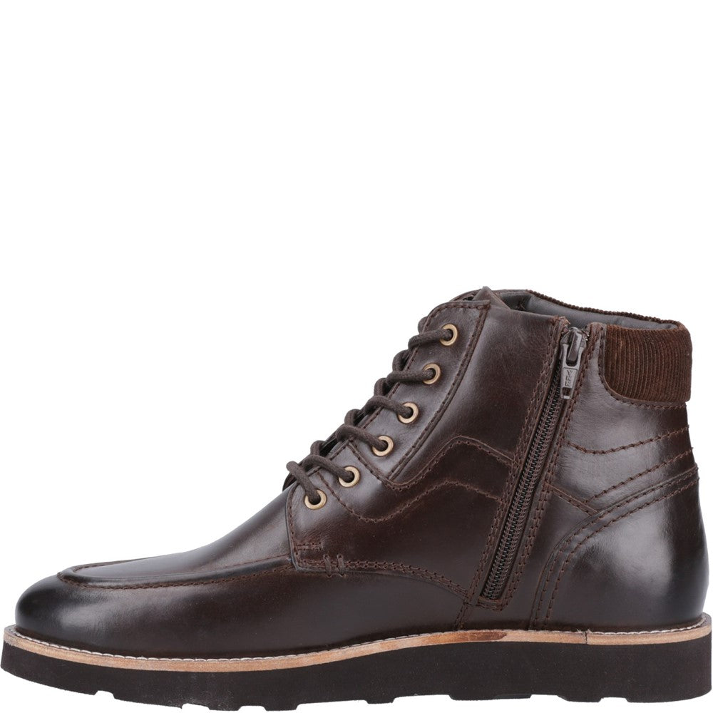 Mens Formal Boots Brown Hush Puppies Kenneth Boots