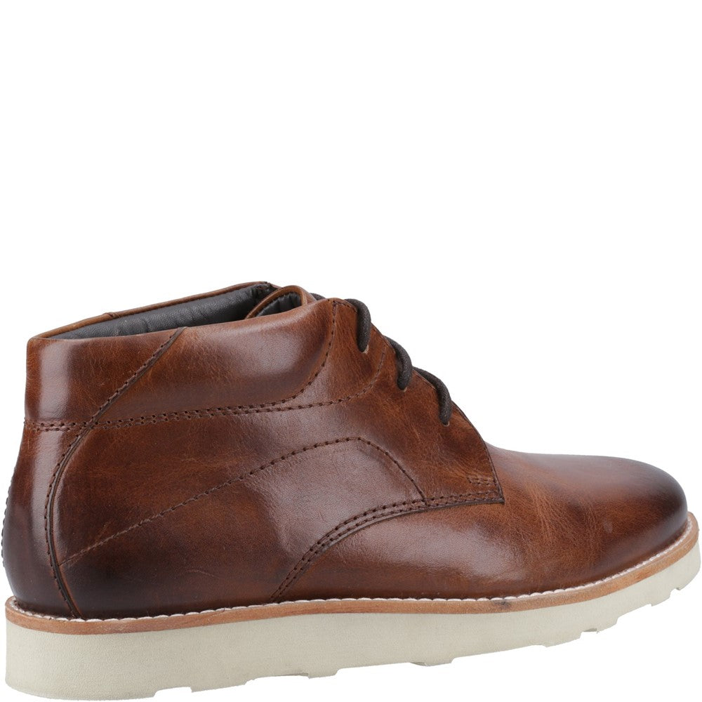 Mens Formal Boots Tan Hush Puppies Kennedy Boots