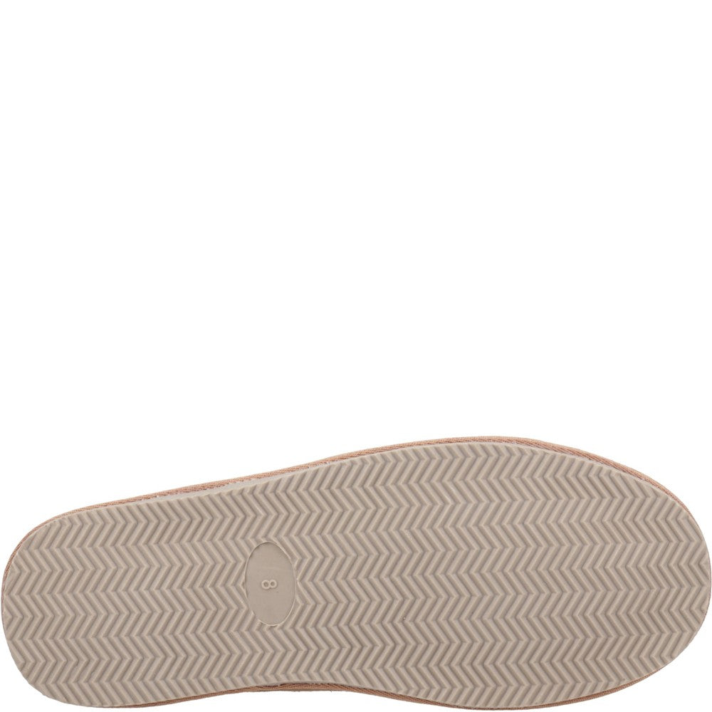 Classic Mens Slippers Tan Hush Puppies Conrad Slippers