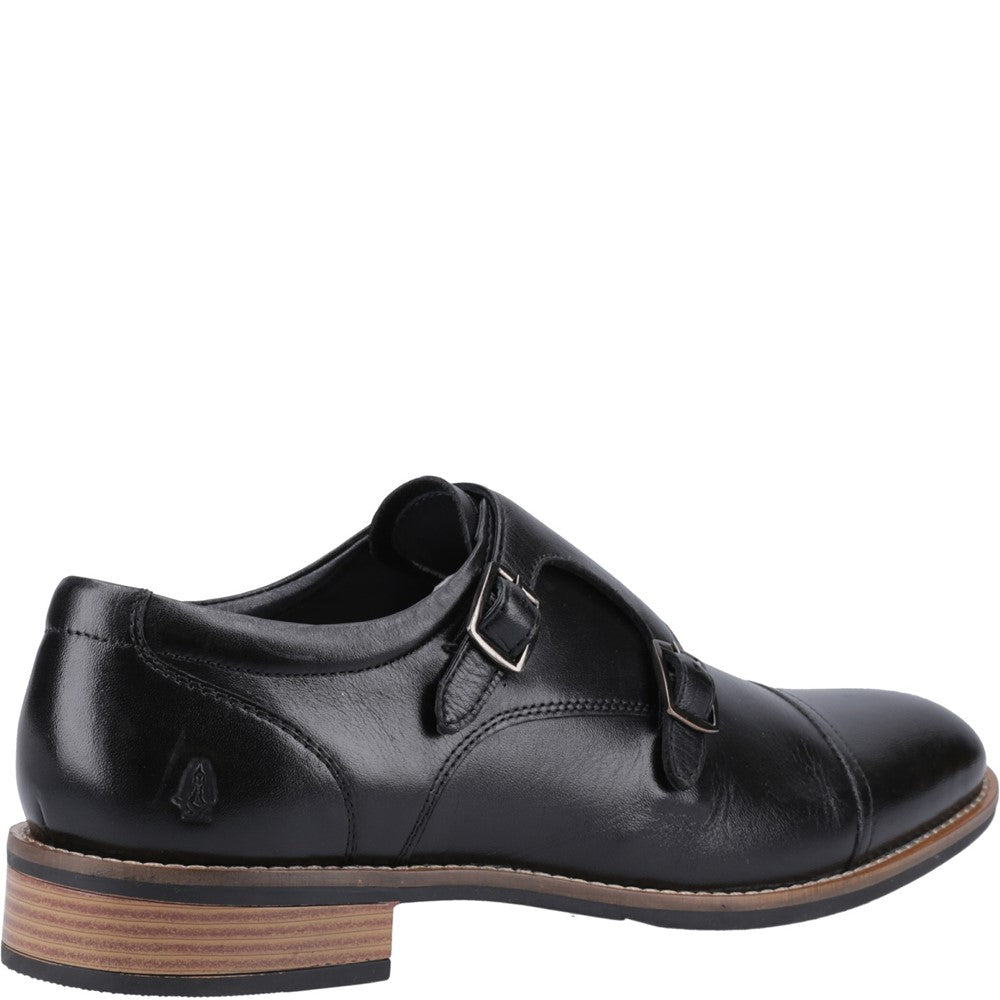Mens Formal Slip On Shoes Black Hush Puppies David Shoes
