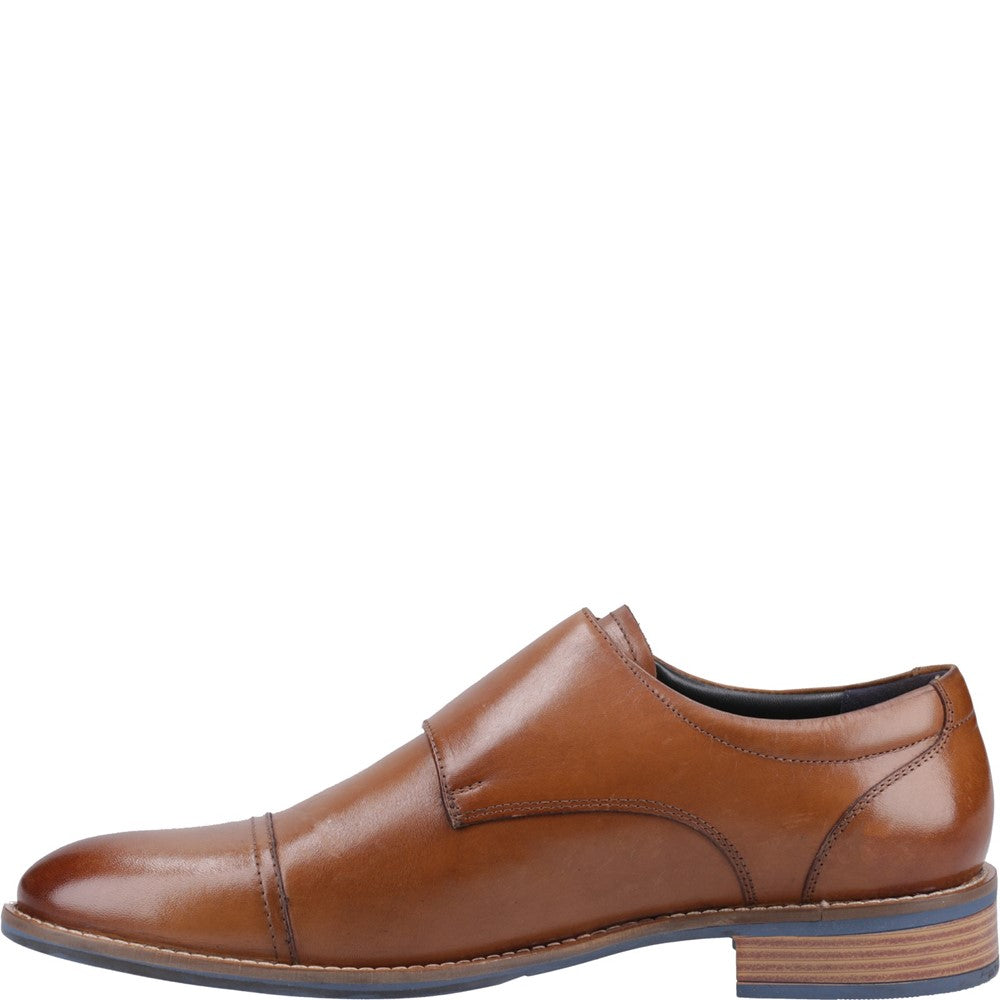 Mens Formal Slip On Shoes Tan Hush Puppies David Shoes