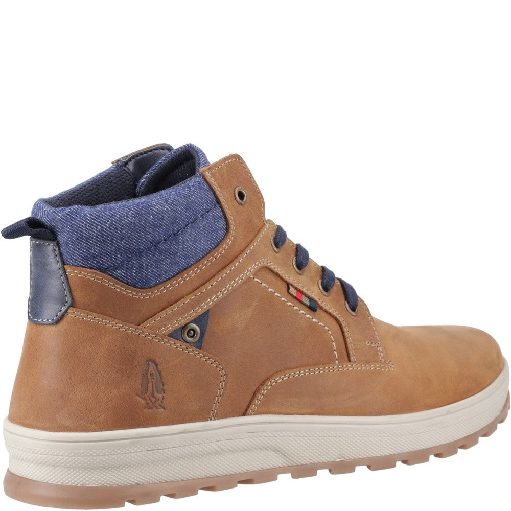 Mens Boots Tan Hush Puppies Caleb Boots