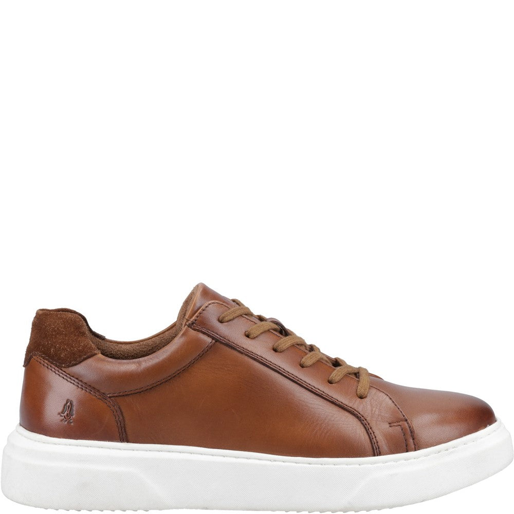 Mens Sports Tan Hush Puppies Whelan Trainers