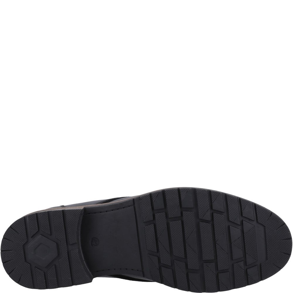 Mens Boots Black Hush Puppies Ricky Boots