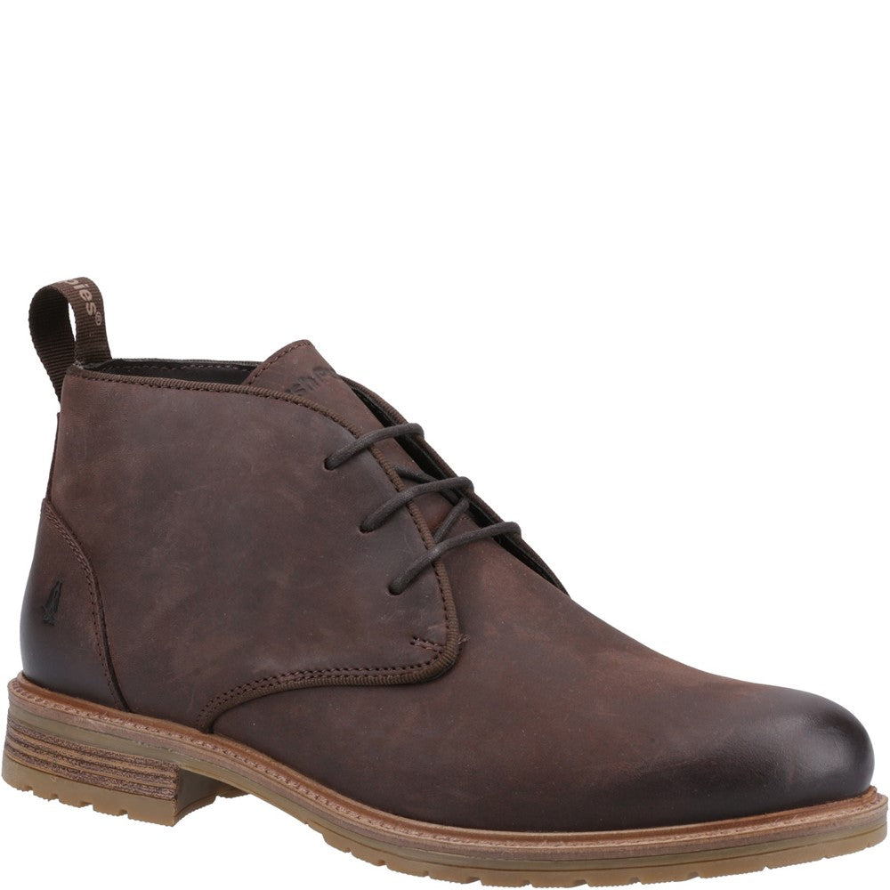 Mens Boots Brown Hush Puppies Ricky Boots