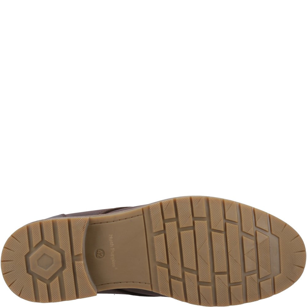 Mens Boots Brown Hush Puppies Ricky Boots