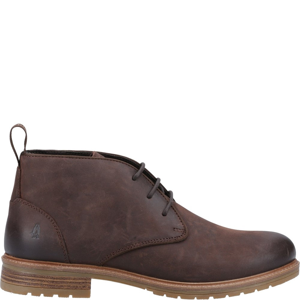 Mens Boots Brown Hush Puppies Ricky Boots