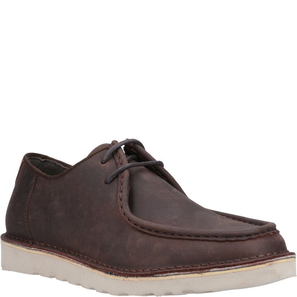 Lace Mens Summer Brown Hush Puppies Otis Shoes