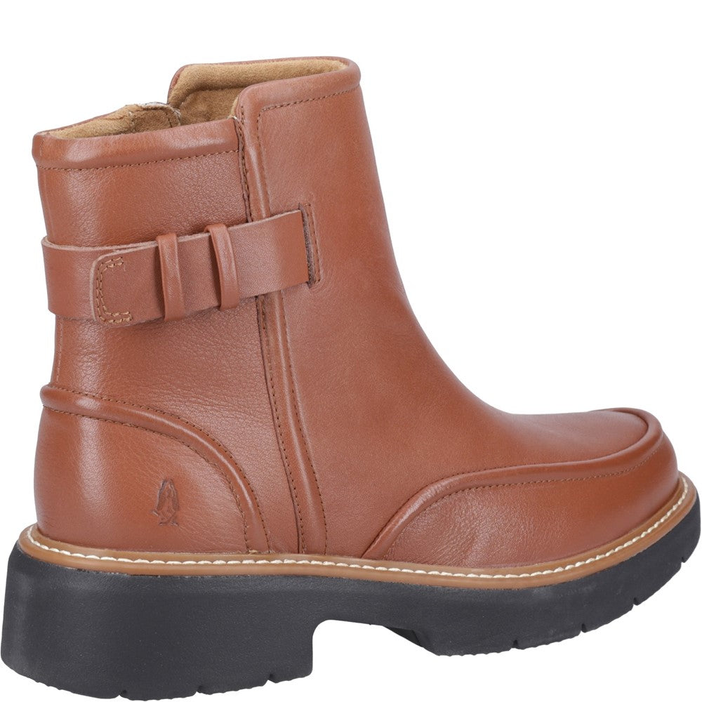 Ladies Ankle Boots Cognac Hush Puppies Jodie Ankle Boots