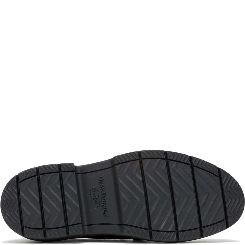 Slip On Ladies Shoes Black Hush Puppies Jodie Loafer