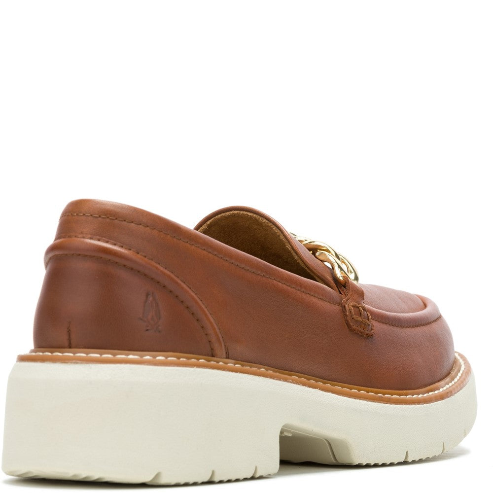 Slip On Ladies Shoes Cognac Hush Puppies Jodie Loafer