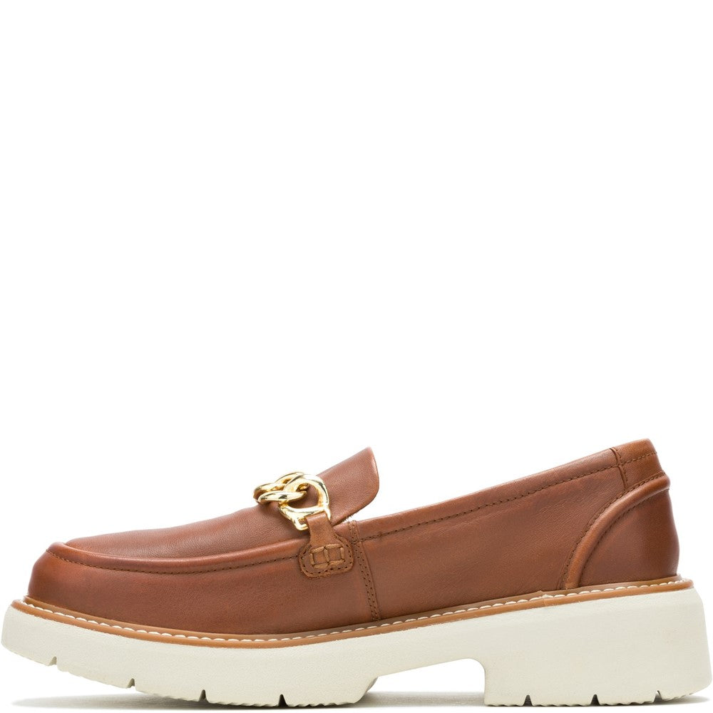 Slip On Ladies Shoes Cognac Hush Puppies Jodie Loafer