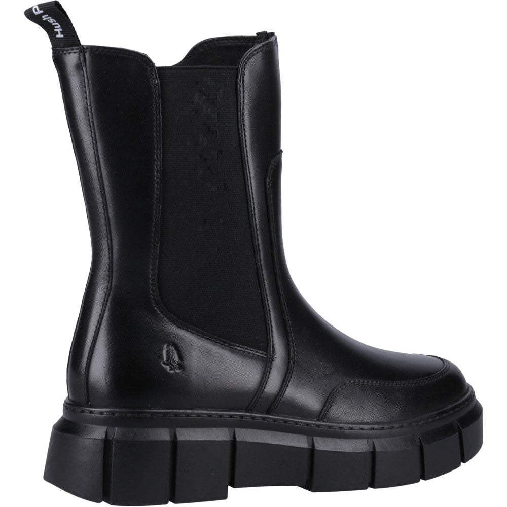 Ladies Ankle Boots Black Hush Puppies Fleur Ankle Boots