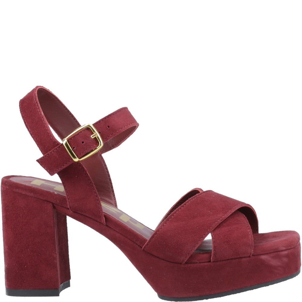 Ladies Heels Bordeaux Hush Puppies Ophelia Heels