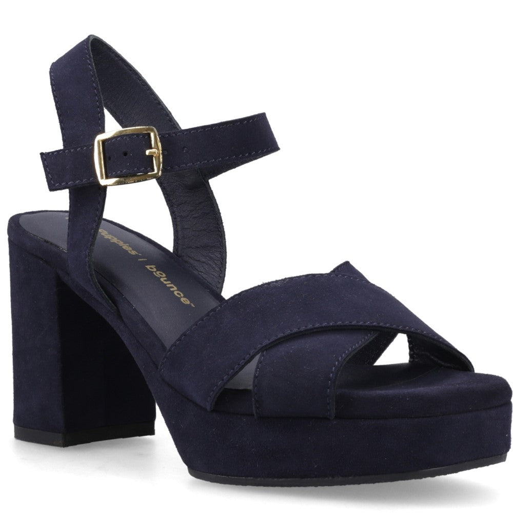 Ladies Heels Navy Hush Puppies Ophelia Heels