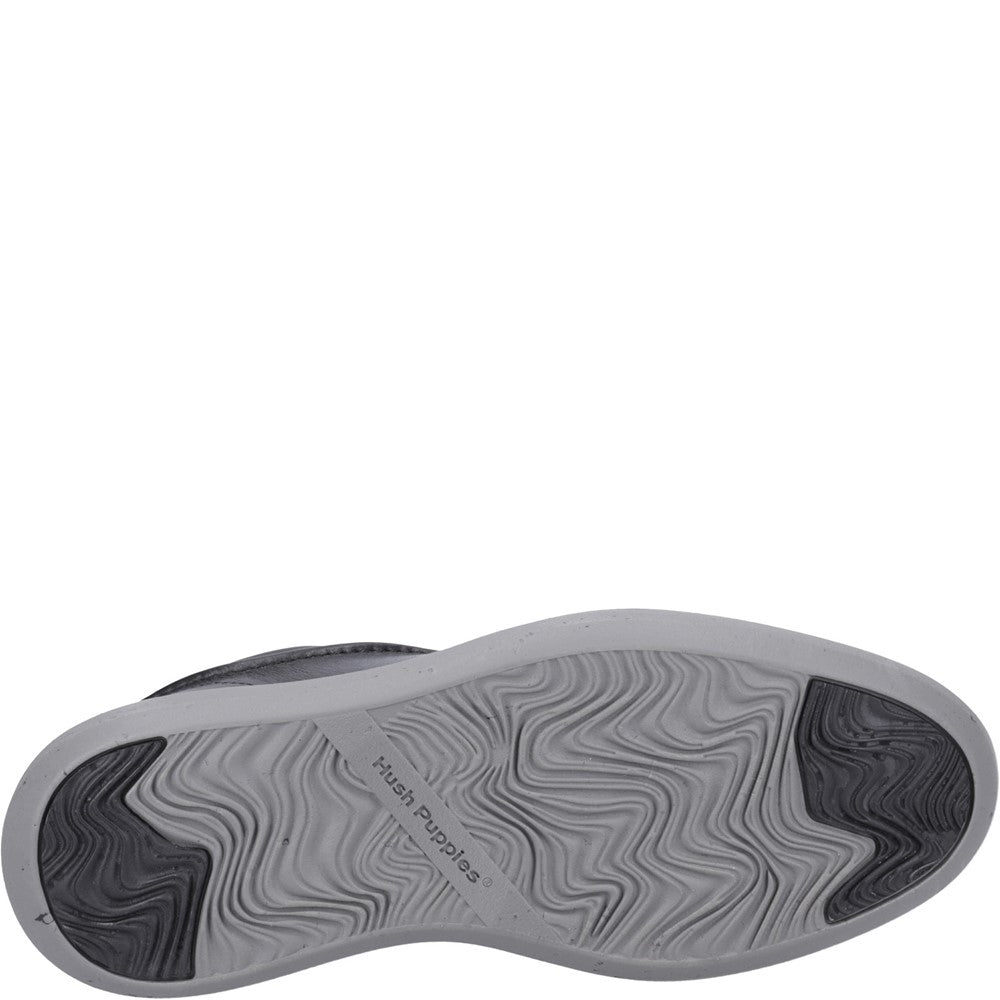 Lace Mens Summer Black Hush Puppies Niles Shoes
