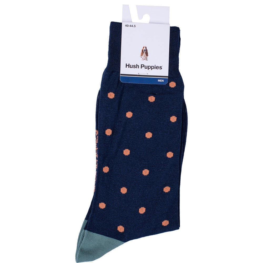 Socks Blue Hush Puppies Spots Socks