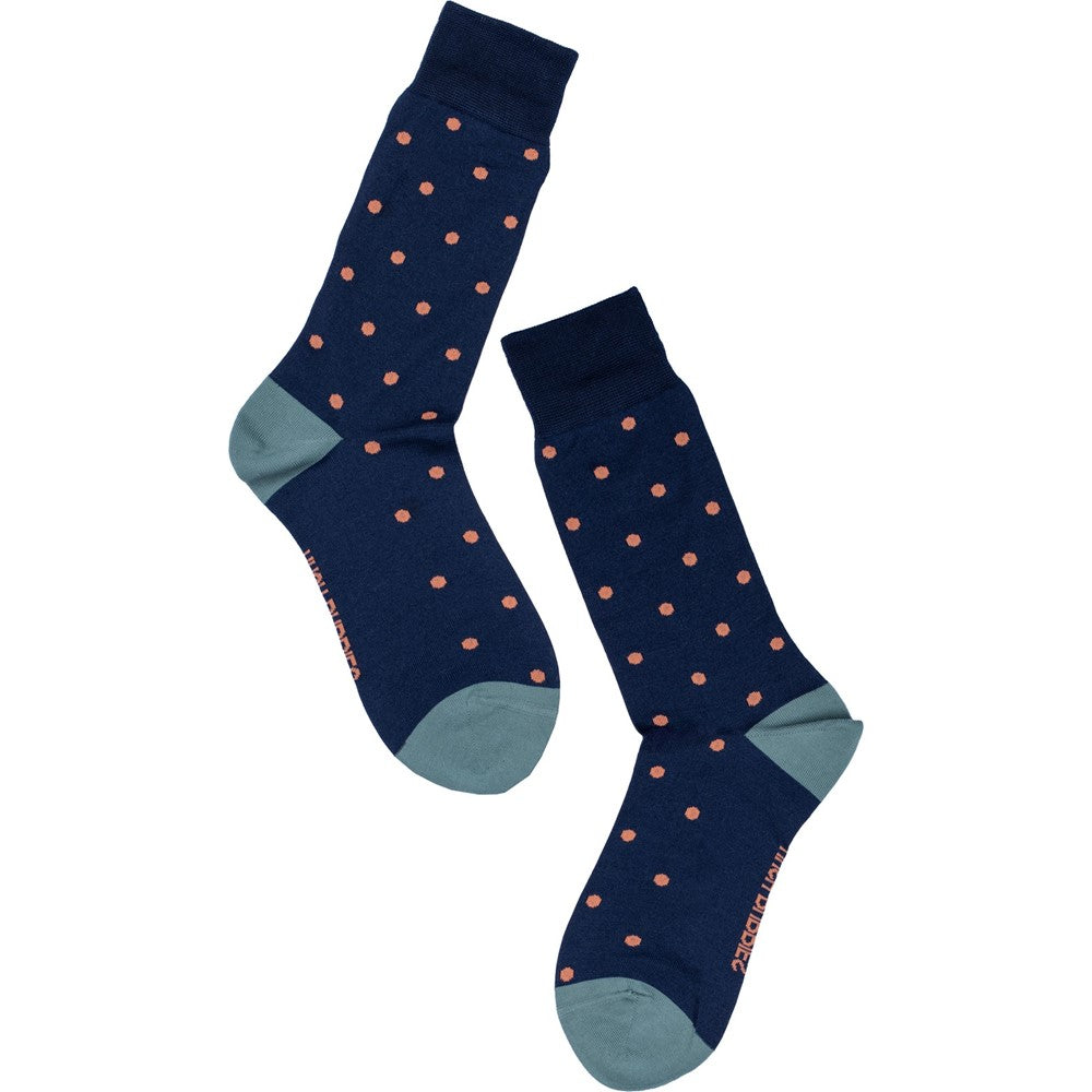 Socks Blue Hush Puppies Spots Socks