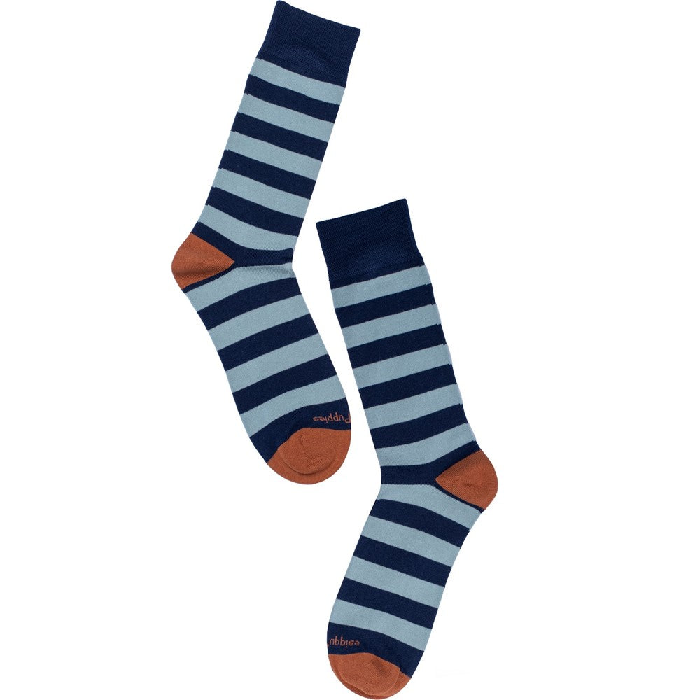 Socks Blue Hush Puppies Stripe Socks