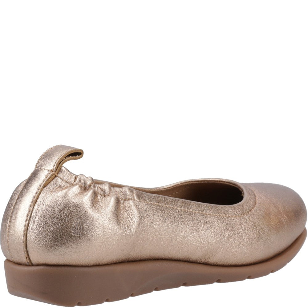 Ballerinas Gold Hush Puppies Skylar Ballerina