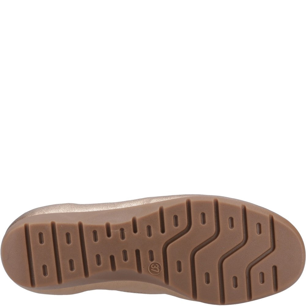 Ballerinas Gold Hush Puppies Skylar Ballerina