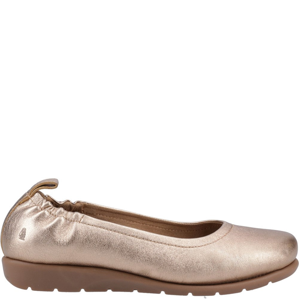 Ballerinas Gold Hush Puppies Skylar Ballerina