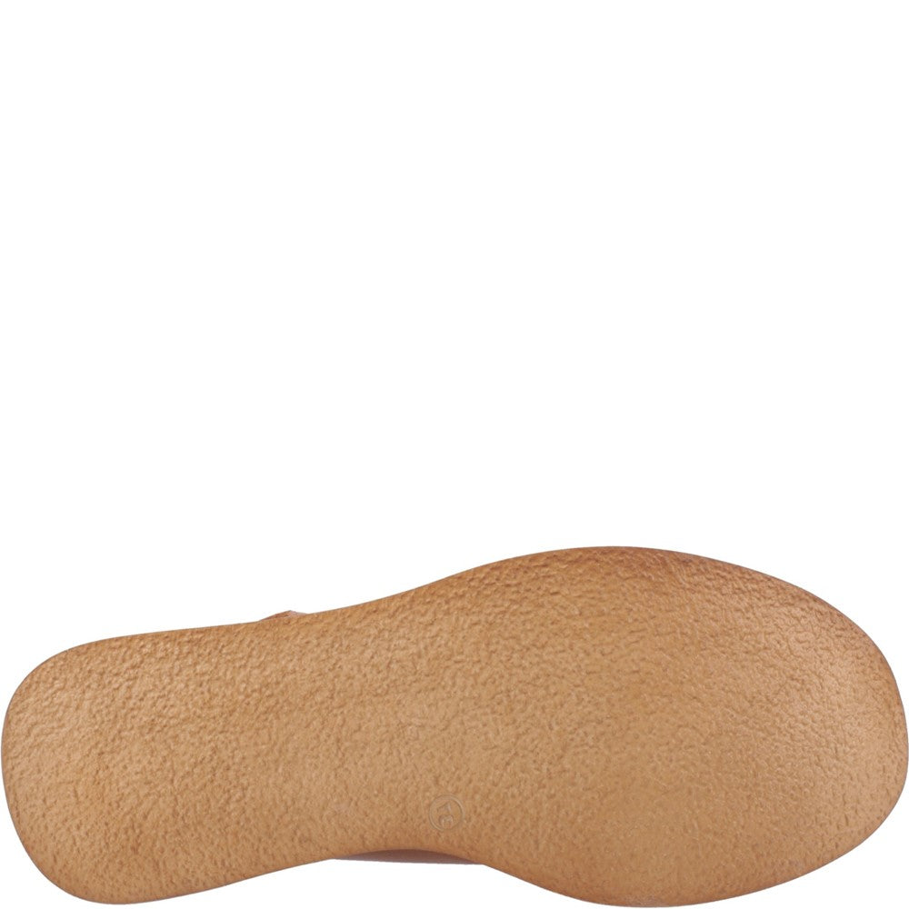 Ladies Heeled Sandals Tan Hush Puppies Bex Wedge Sandal