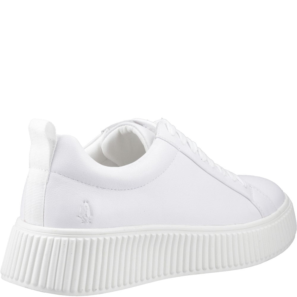 Ladies Sports White Hush Puppies Harlow Sneaker