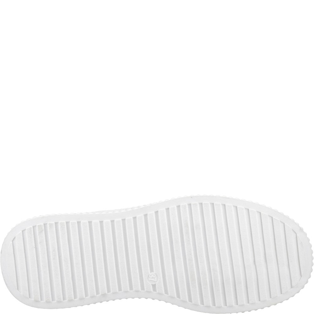 Ladies Sports White Hush Puppies Harlow Sneaker