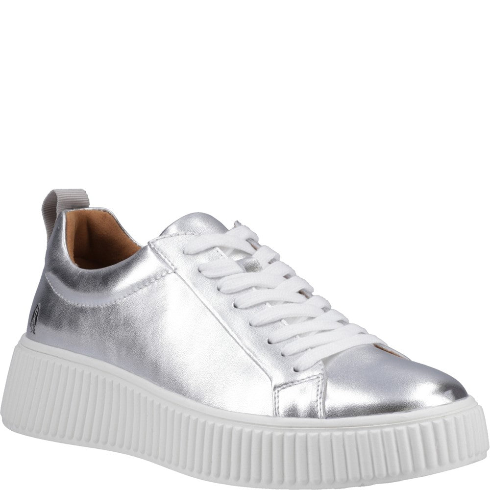 Ladies Sports Silver Hush Puppies Harlow Sneaker