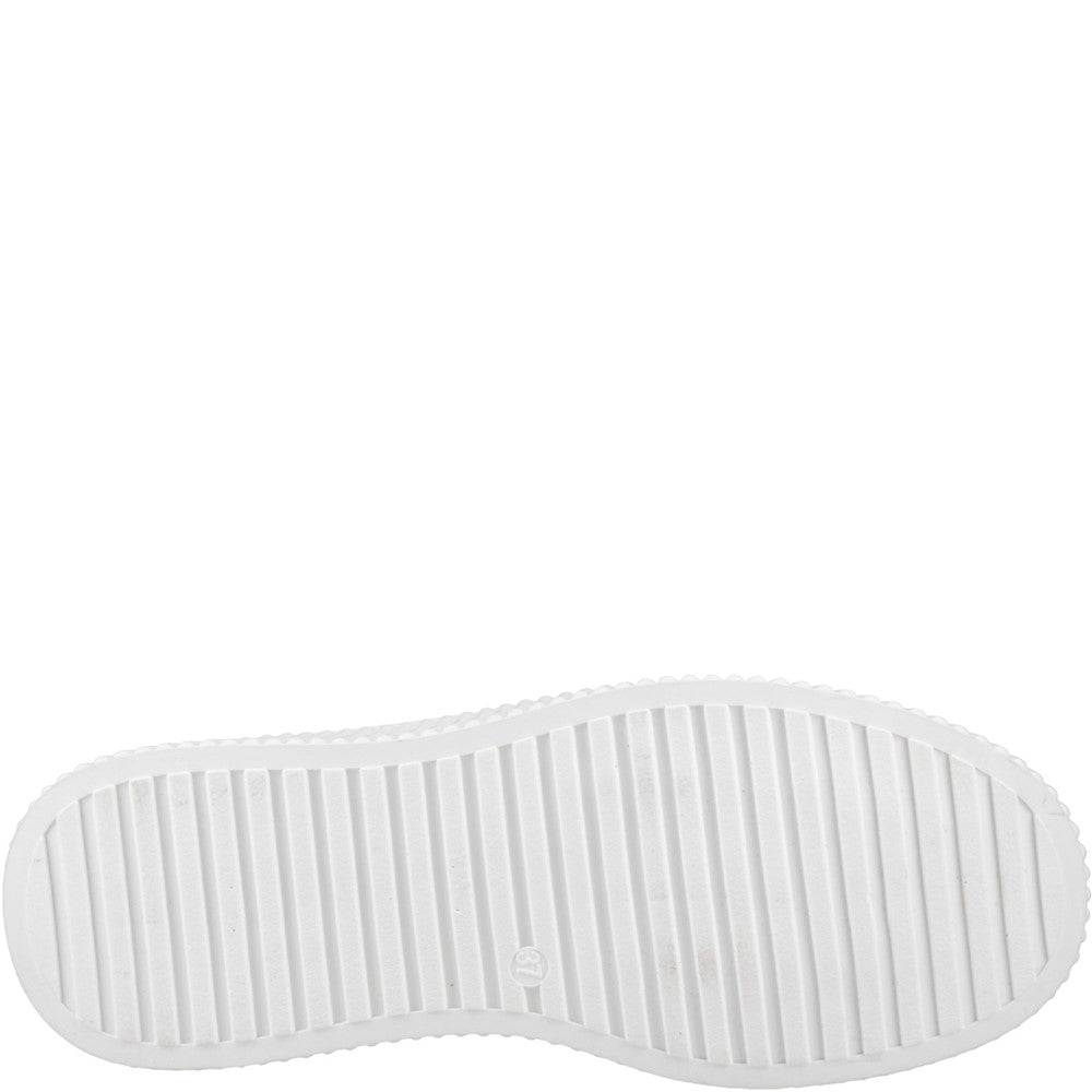 Ladies Sports Silver Hush Puppies Harlow Sneaker