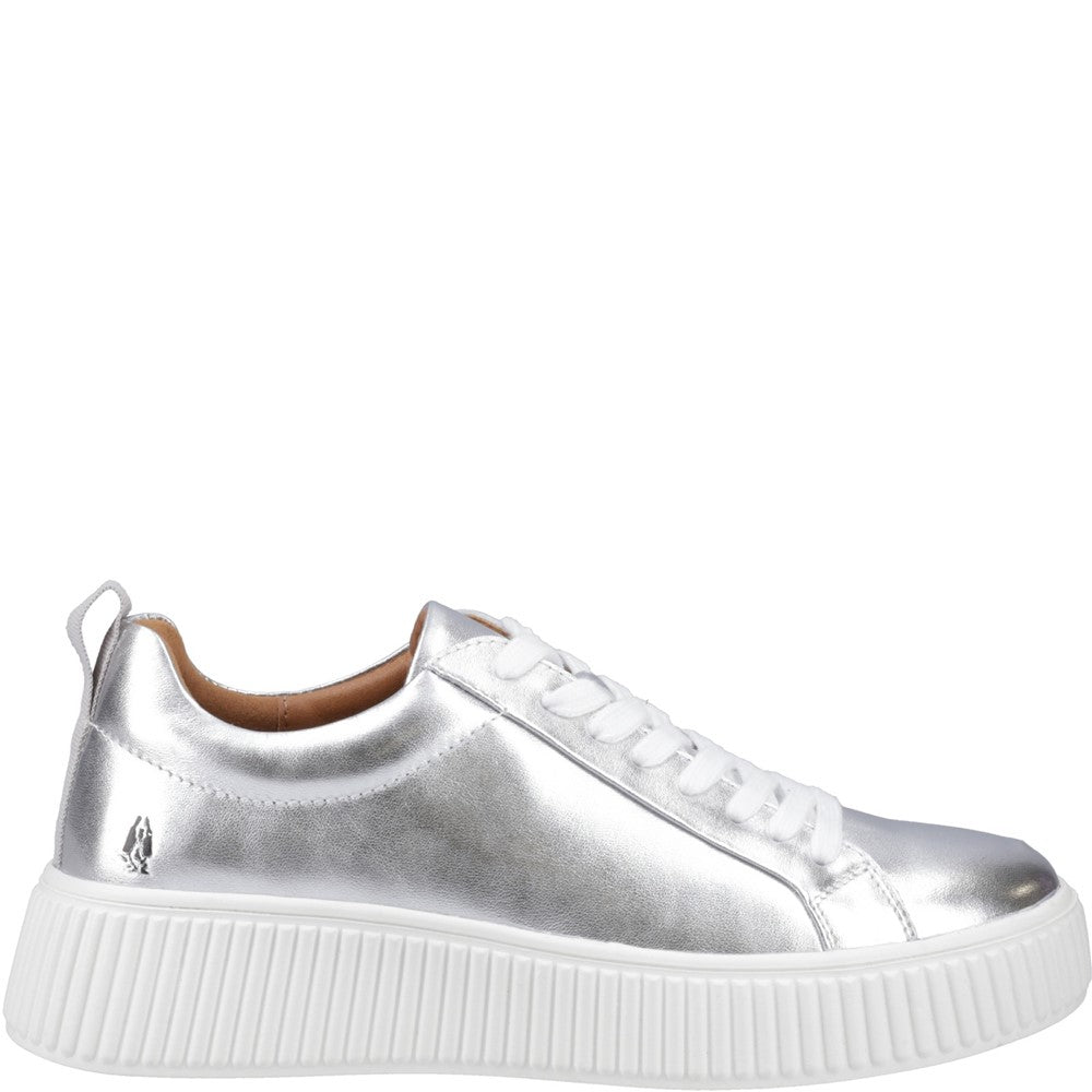 Ladies Sports Silver Hush Puppies Harlow Sneaker