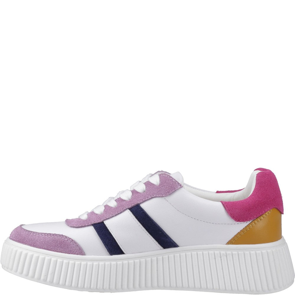 Ladies Sports Multicoloured Hush Puppies Holly Sneaker