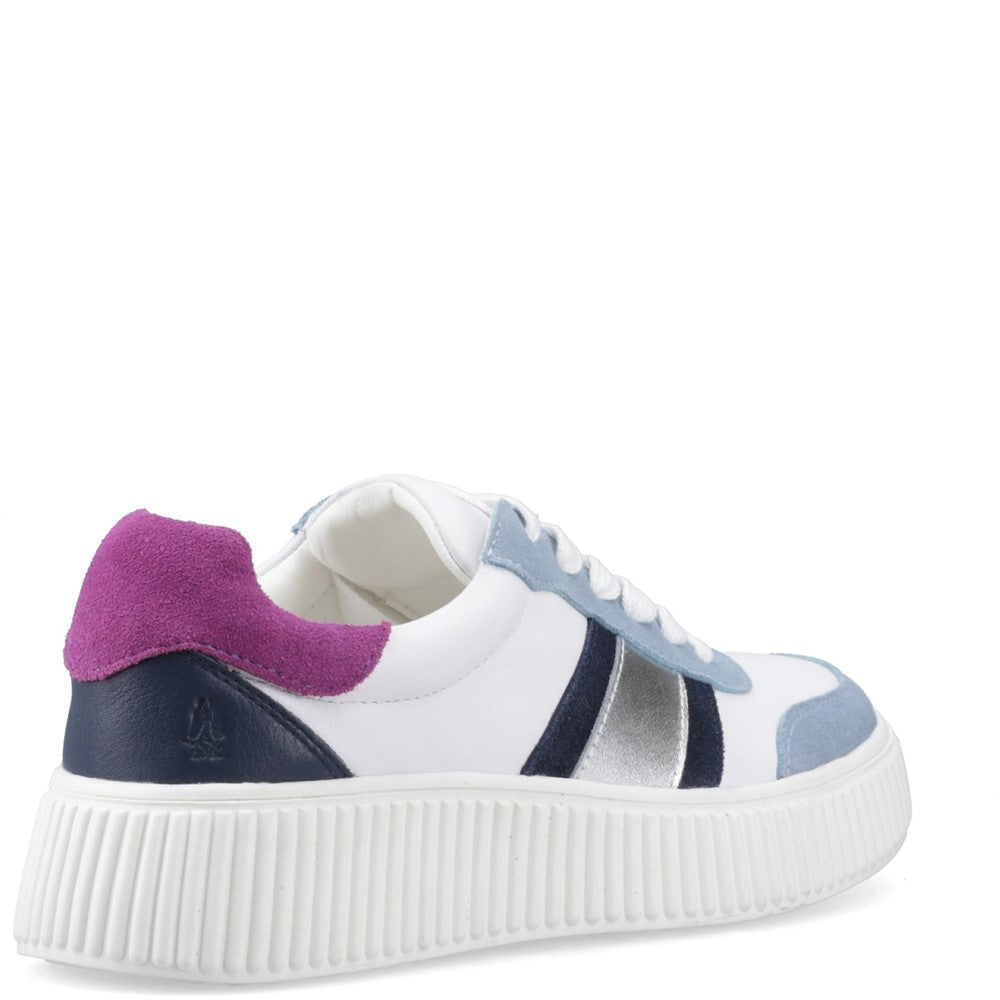 Ladies Sports Silver Hush Puppies Holly Sneaker