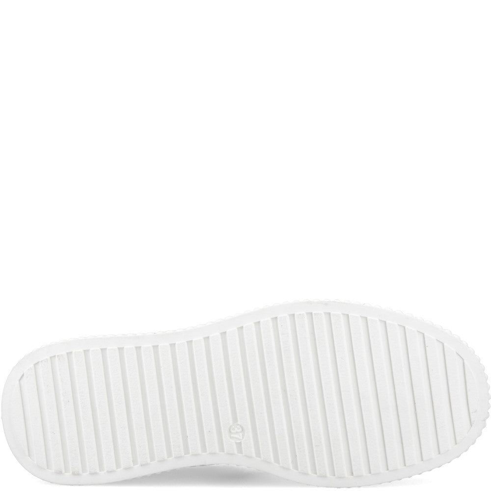 Ladies Sports Silver Hush Puppies Holly Sneaker