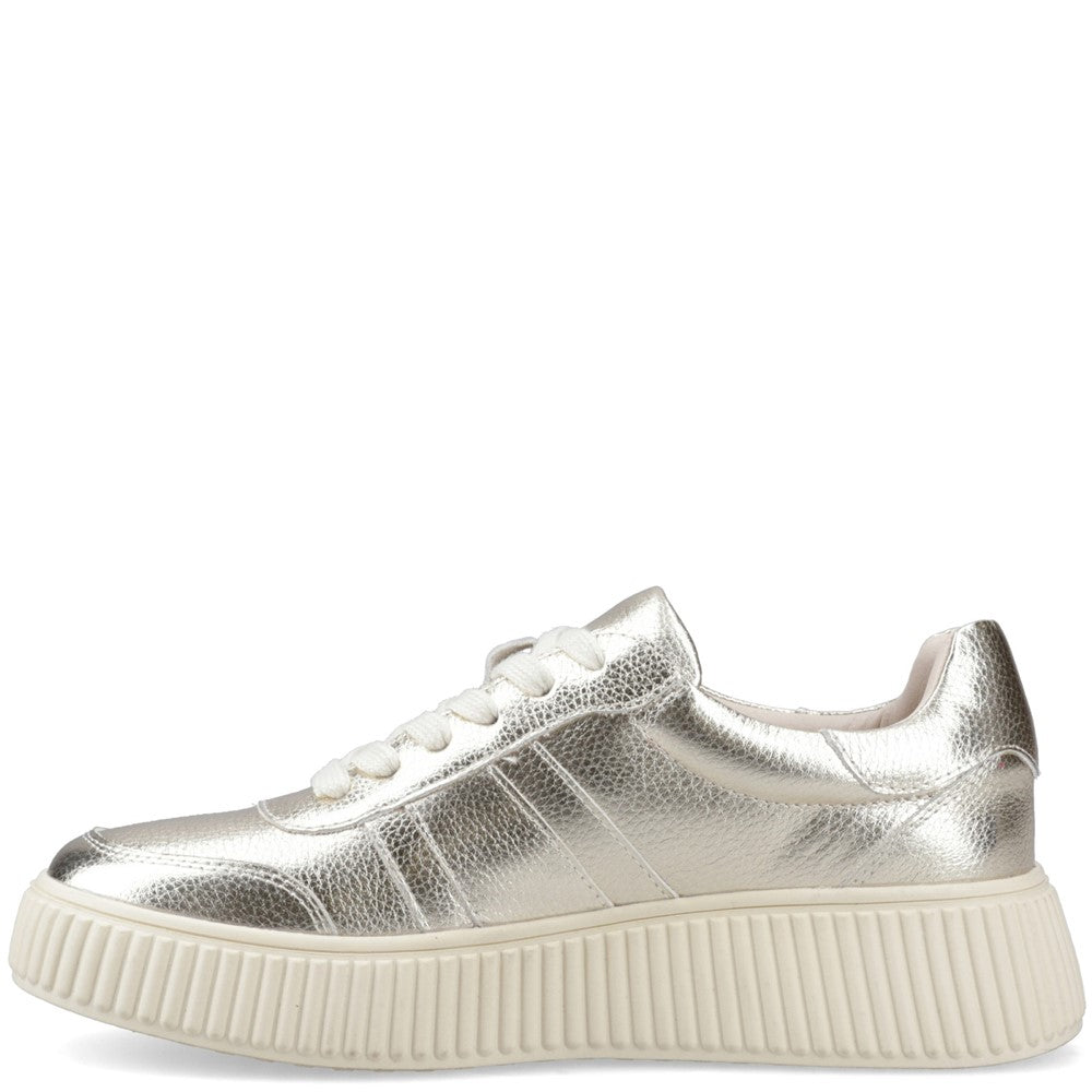 Ladies Sports Gold Hush Puppies Holly Sneaker