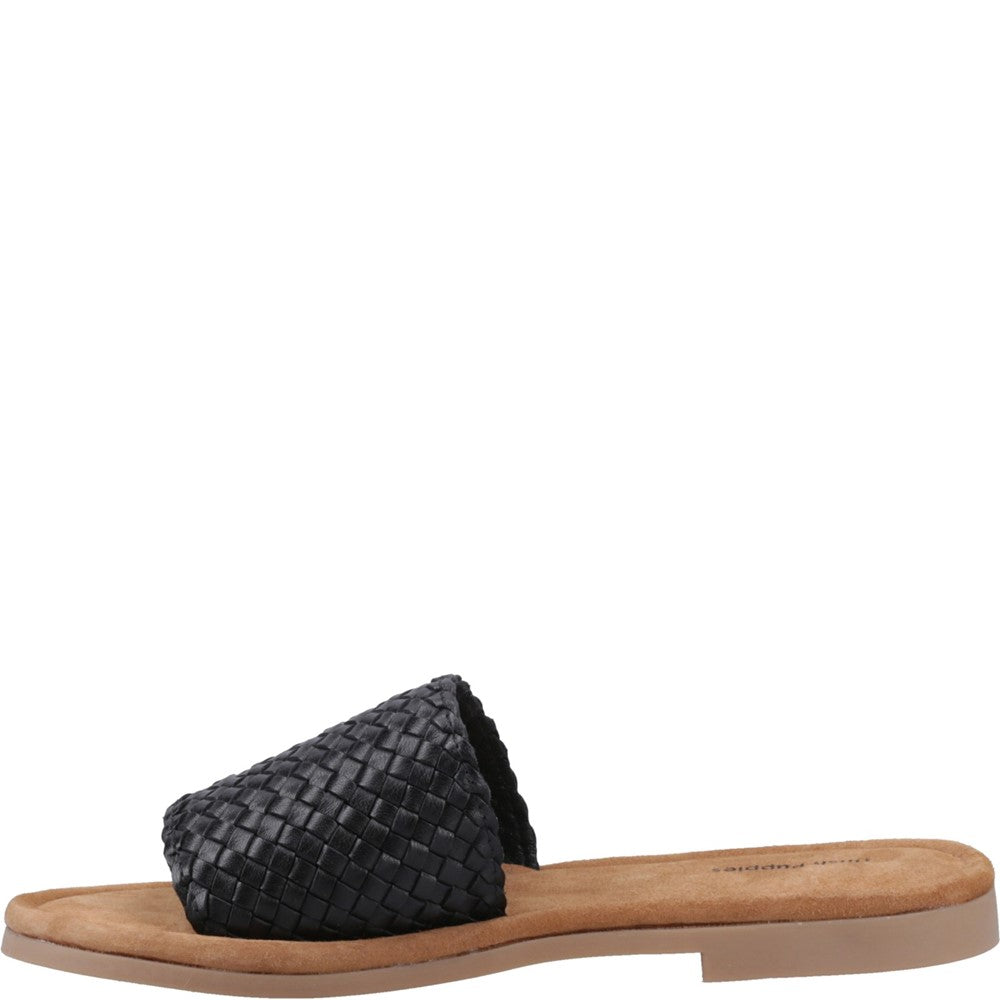 Sandal Ladies Summer Black Hush Puppies Hetty Slide Sandal
