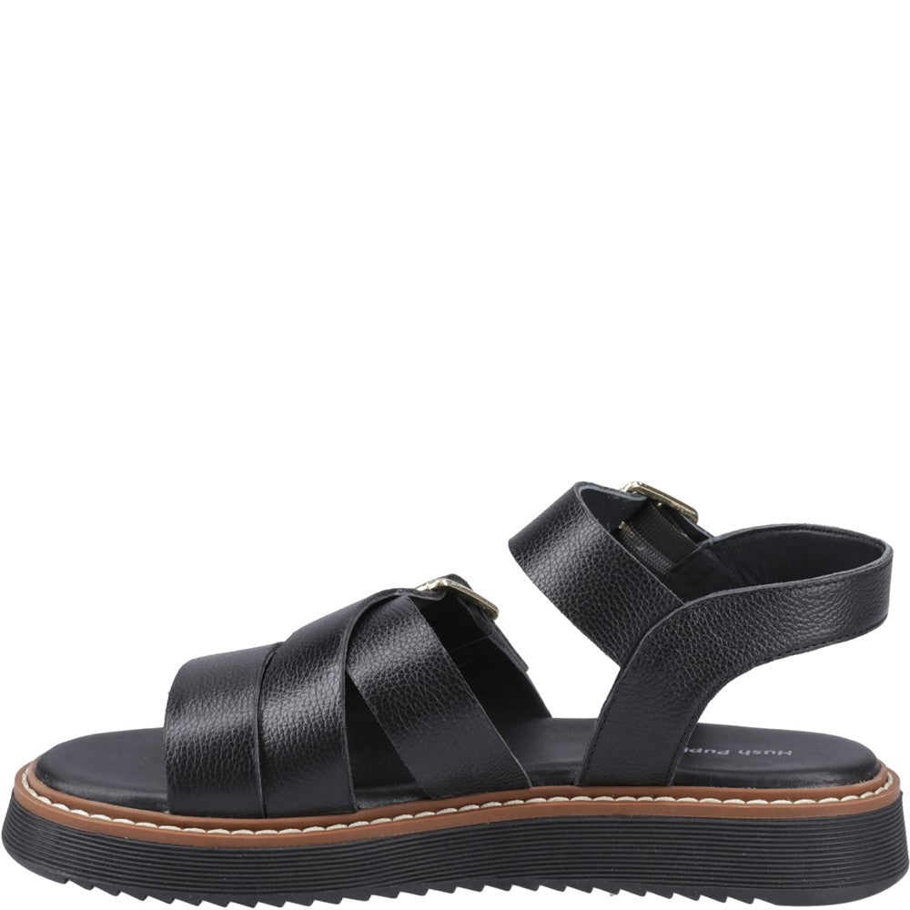 Sandal Ladies Summer Black Hush Puppies Cady Sandal