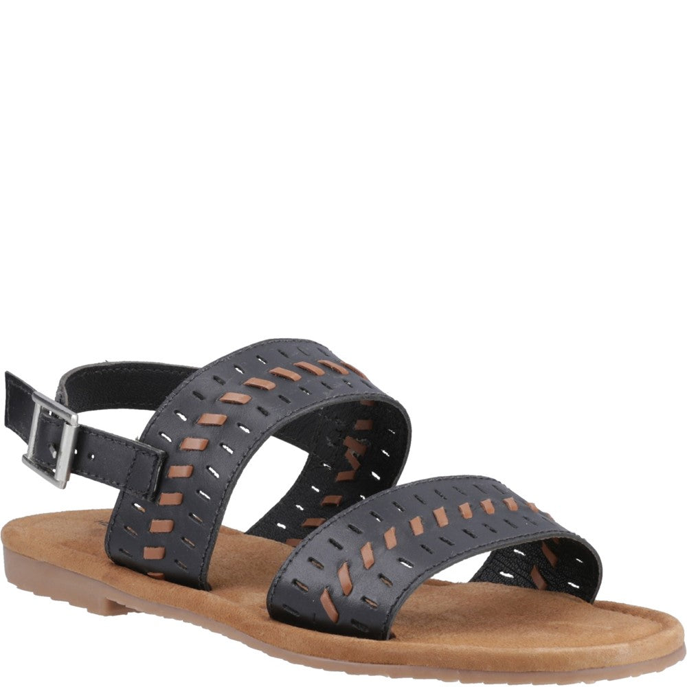 Sandal Ladies Summer Black Hush Puppies Hadley Sandal
