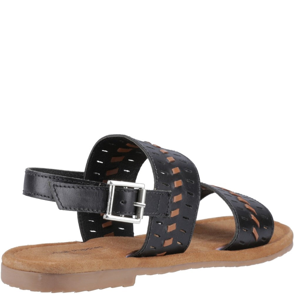 Sandal Ladies Summer Black Hush Puppies Hadley Sandal