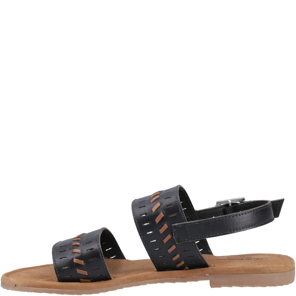 Sandal Ladies Summer Black Hush Puppies Hadley Sandal
