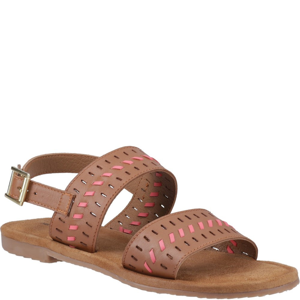 Sandal Ladies Summer Tan Hush Puppies Hadley Sandal